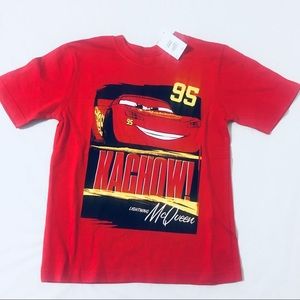 Kids Lightning McQueen Red T-shirt, 6x